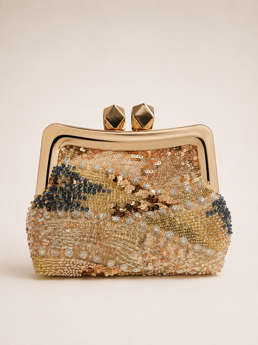 CLUTCH BORDADO DE PEDRERIA