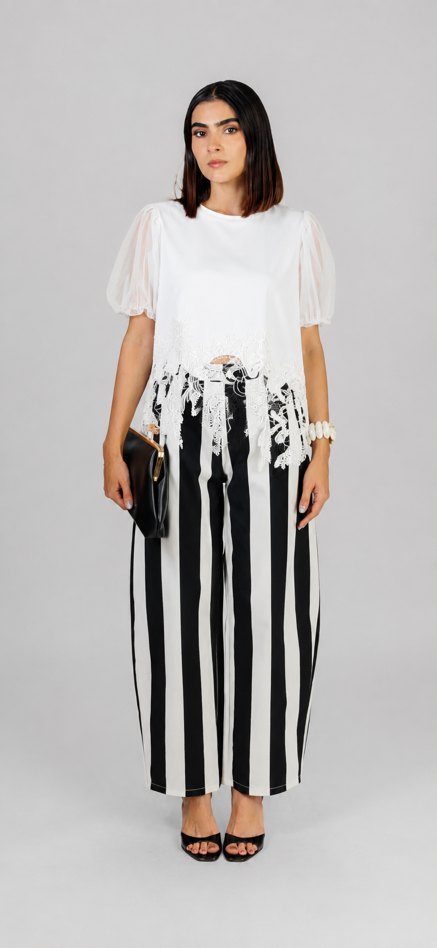 BLUSA ENCAJE BAJO