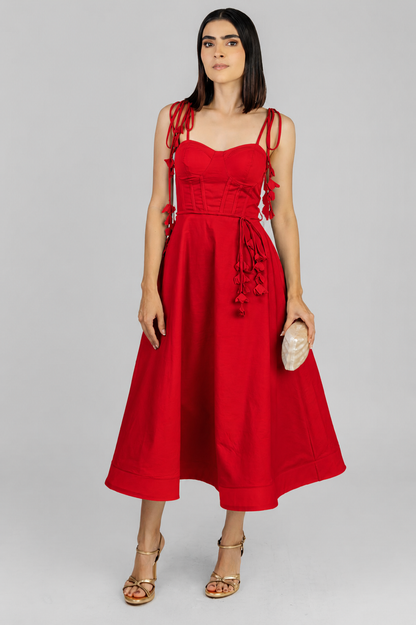 VESTIDO  ESTILO CORSET