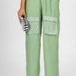 PANTALON CARGO BRILLOS