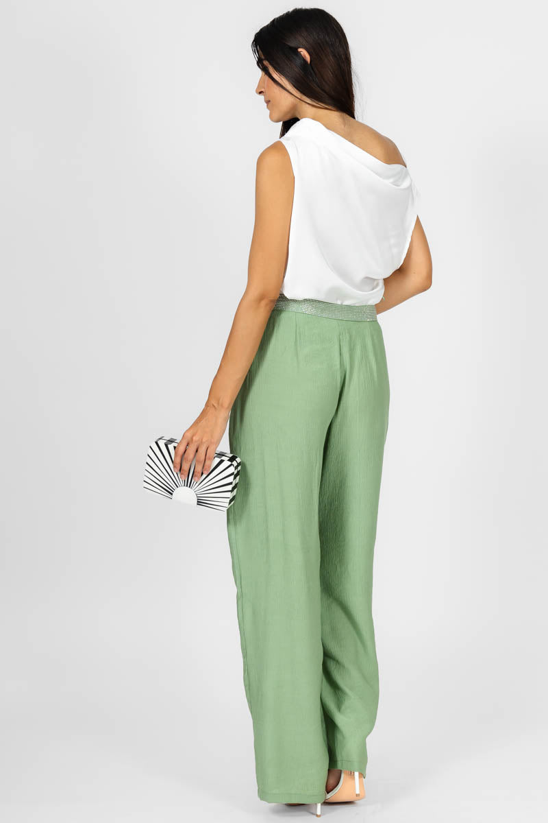 PANTALON CARGO BRILLOS