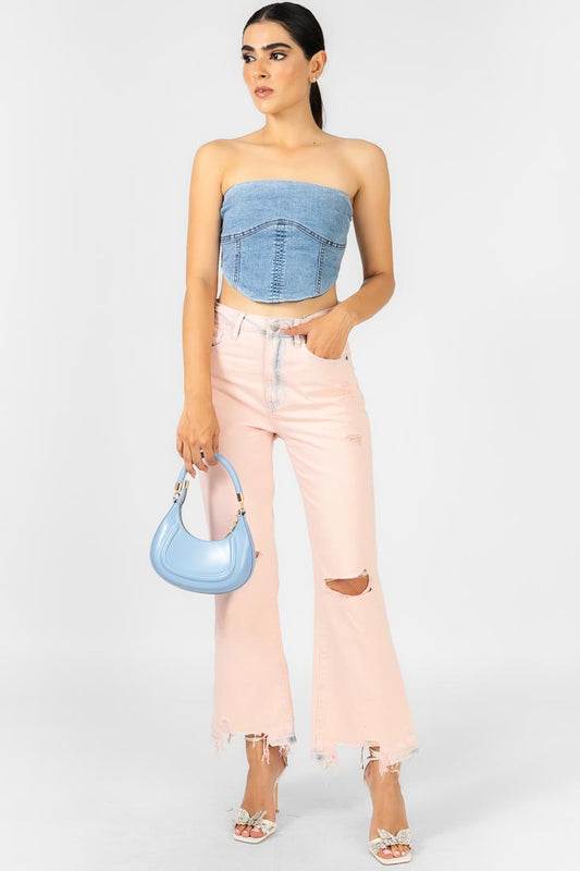 PANTALON ROSA DESLAVADO