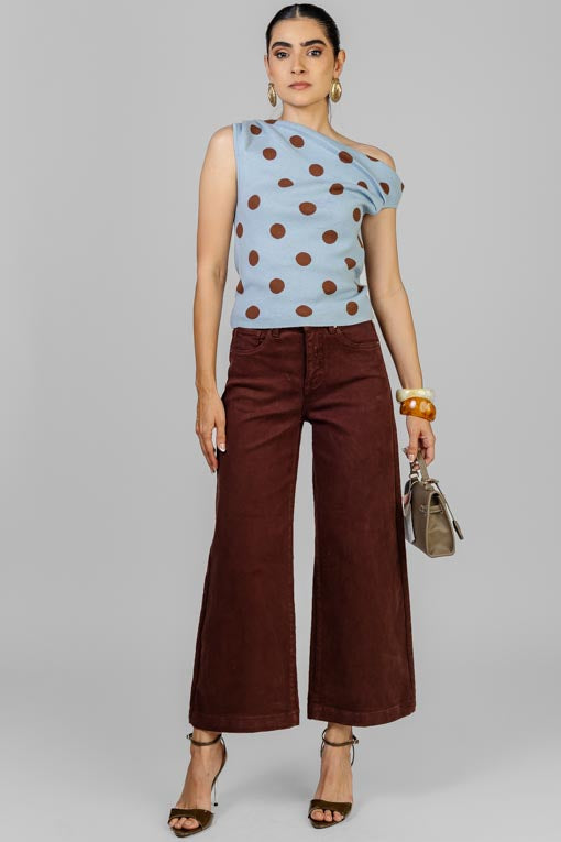 PANTALON CACAO STRAIGHT