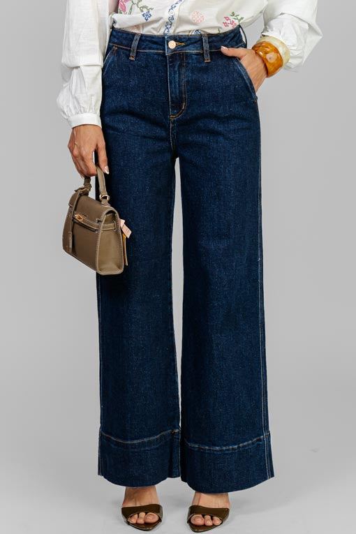PANTALON DENIM BASTILLA ANCHA
