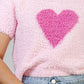 BLUSA CORAZON ROSA