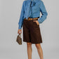 BLUSA DENIM BOW