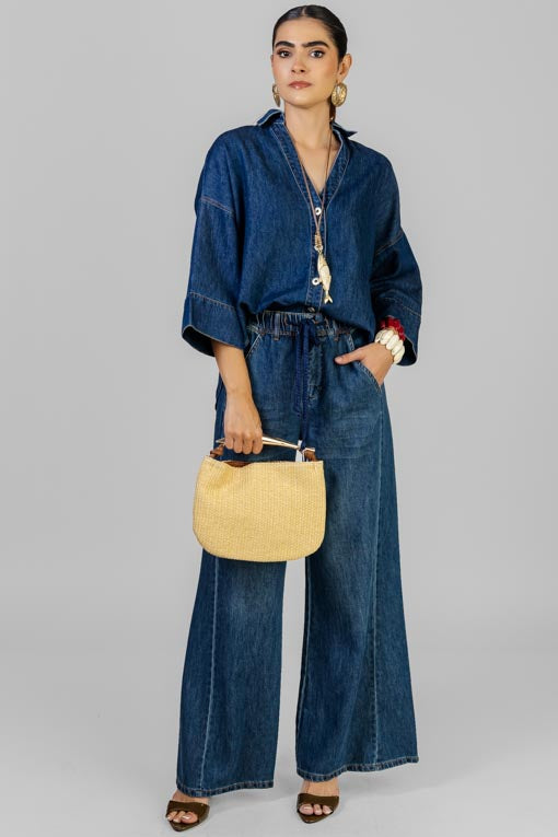 PANTALON DENIM RELAX