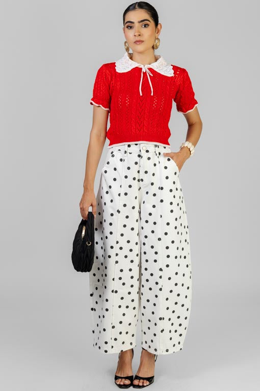 BLUSA CHERRY KNIT