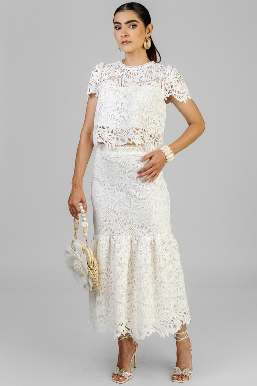 CONJUNTO LACE MIDI
