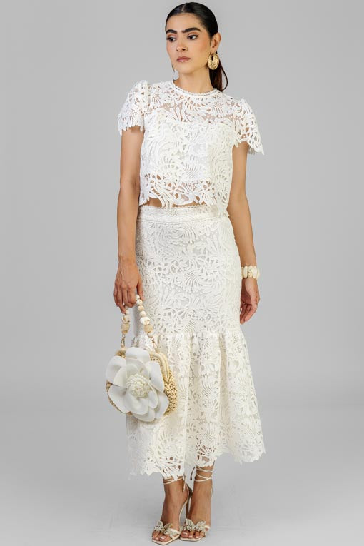 CONJUNTO LACE MIDI