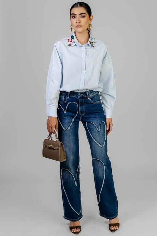 CAMISA POPELINA DETALLE