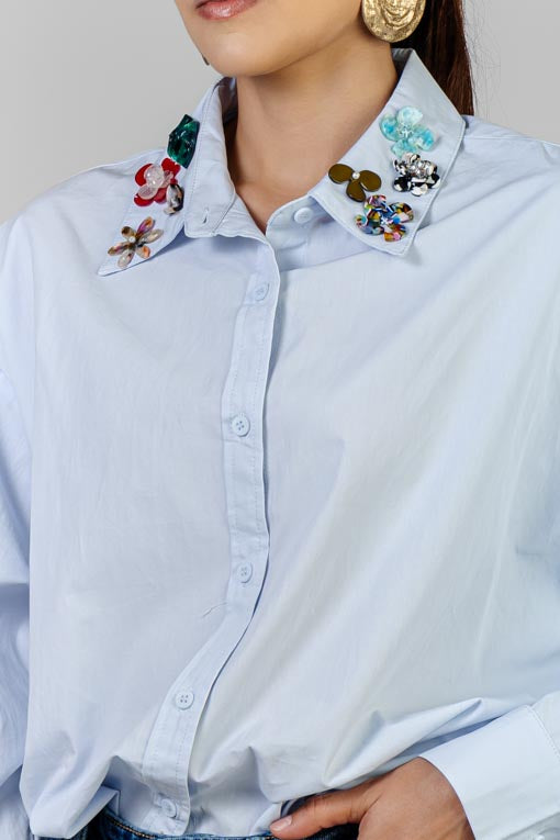 CAMISA POPELINA DETALLE