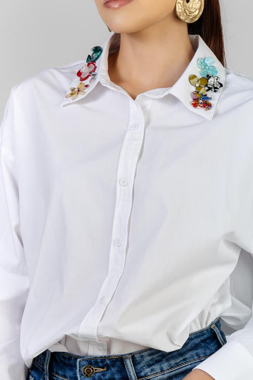 CAMISA POPELINA DETALLE