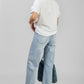 PANTALON CRISTALES DENIM