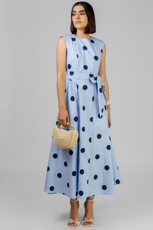 VESTIDO AZUL DE LUNA