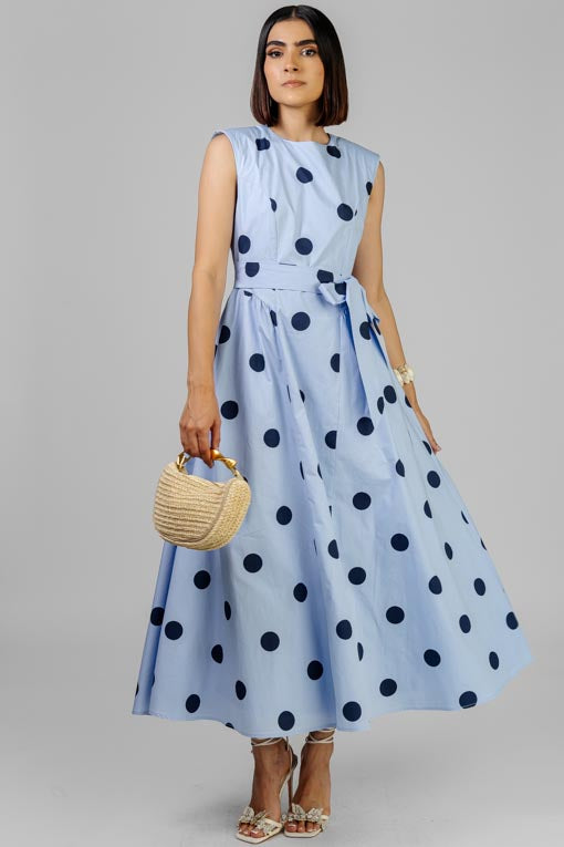 VESTIDO AZUL DE LUNA