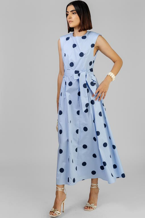 VESTIDO AZUL DE LUNA