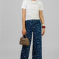 PANTALON DENIM FLORAL