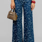 PANTALON DENIM FLORAL