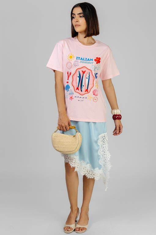 FALDA SKY LACE