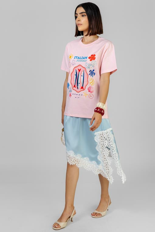 FALDA SKY LACE