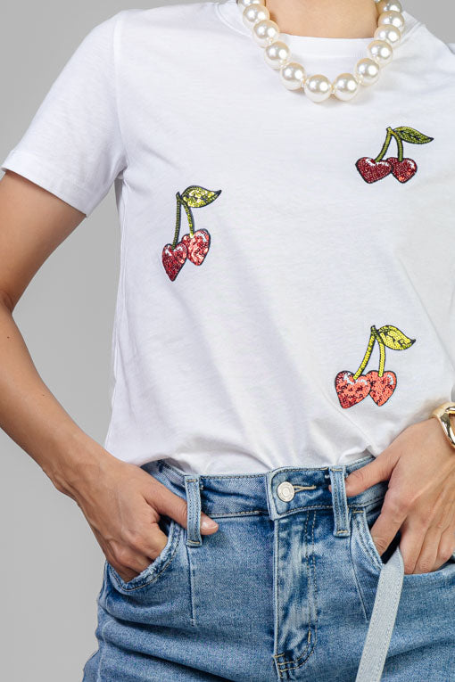 PLAYERA CEREZAS