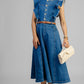 VESTIDO DENIM BOTONES