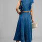 VESTIDO DENIM BOTONES