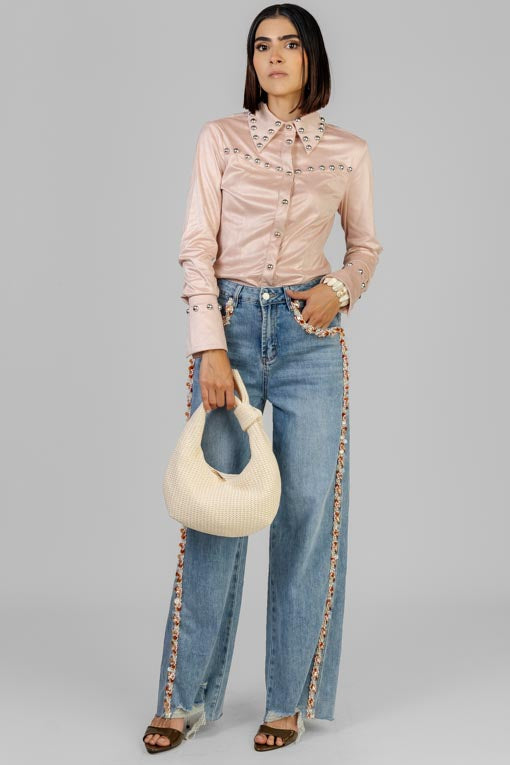 CAMISA GAMUZA ESTOPEROLES PLATA