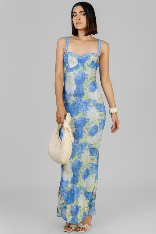 VESTIDO BLUE GARDEN