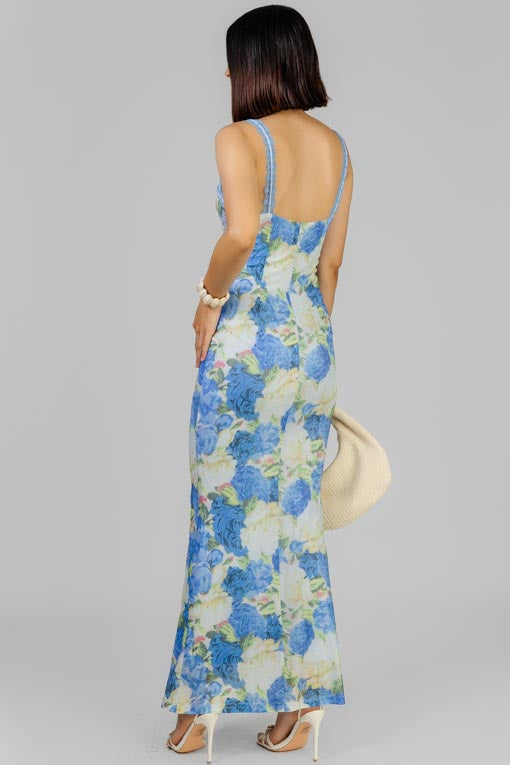 VESTIDO BLUE GARDEN
