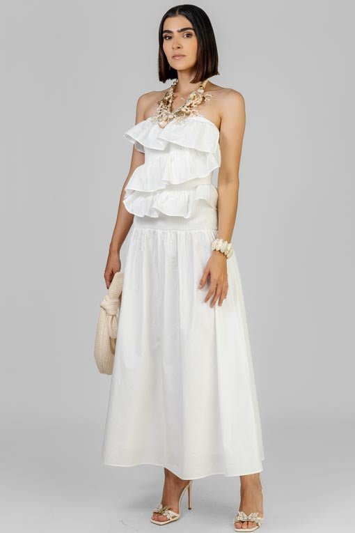 VESTIDO RUFLLE