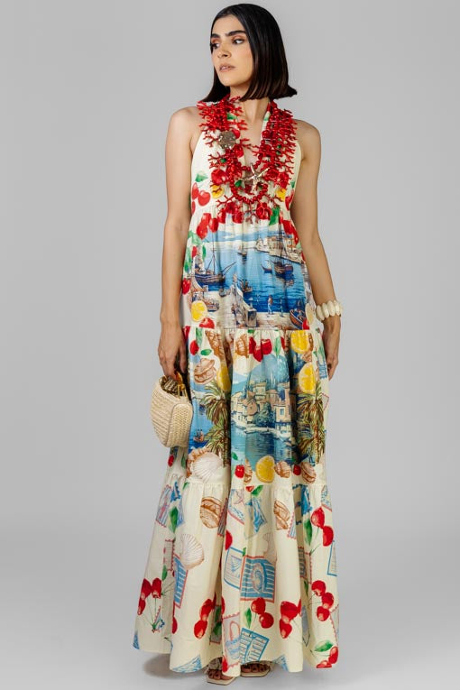 VESTIDO POSTALES