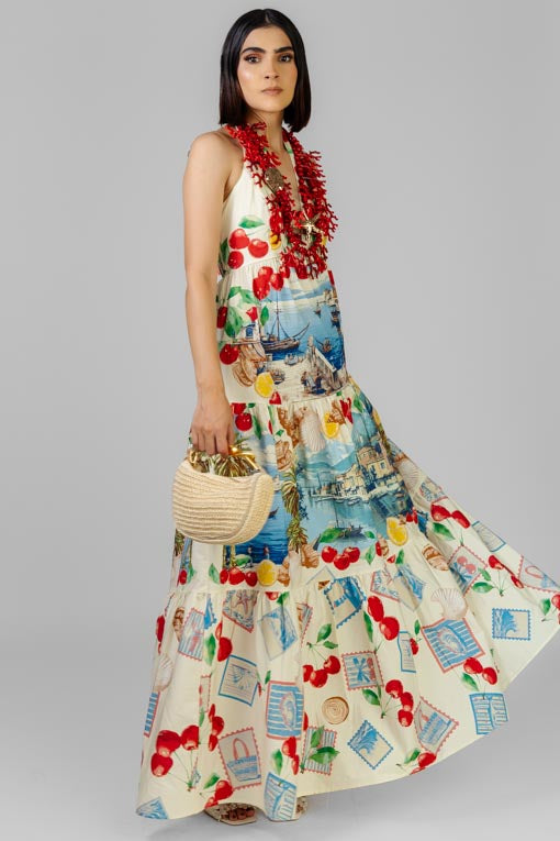 VESTIDO POSTALES