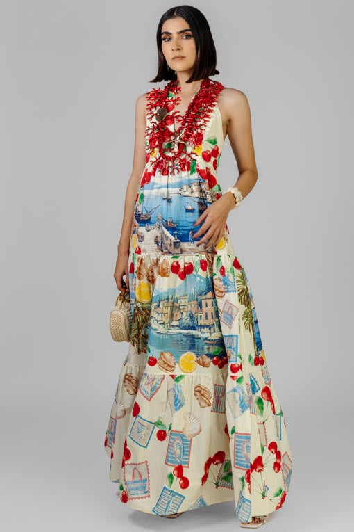 VESTIDO POSTALES