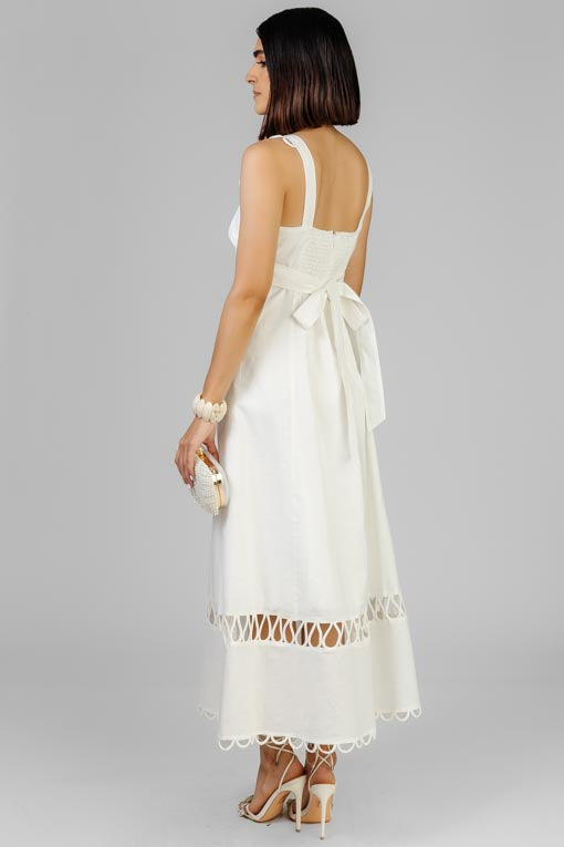 VESTIDO BLANCA AURA