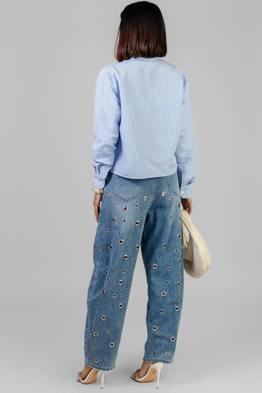 PANTALON EYELET