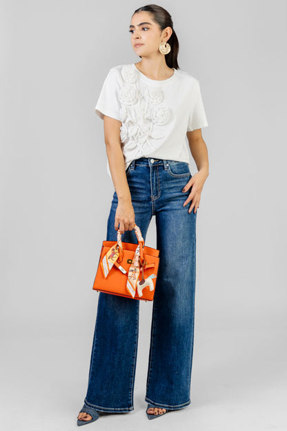 PANTALON DENIM AMPLIO
