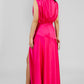 VESTIDO SATIN FALDA SESGO