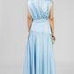 VESTIDO SATIN FALDA SESGO