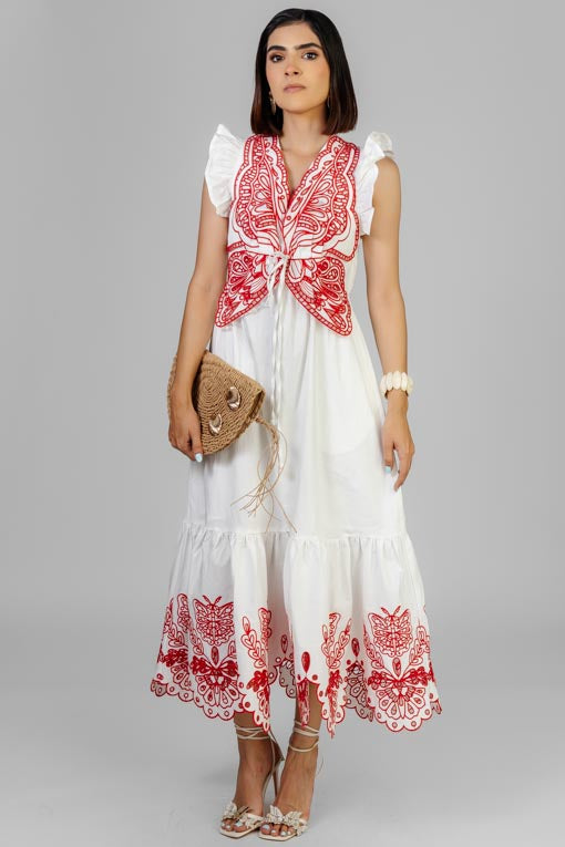 VESTIDO RED ROMANCE