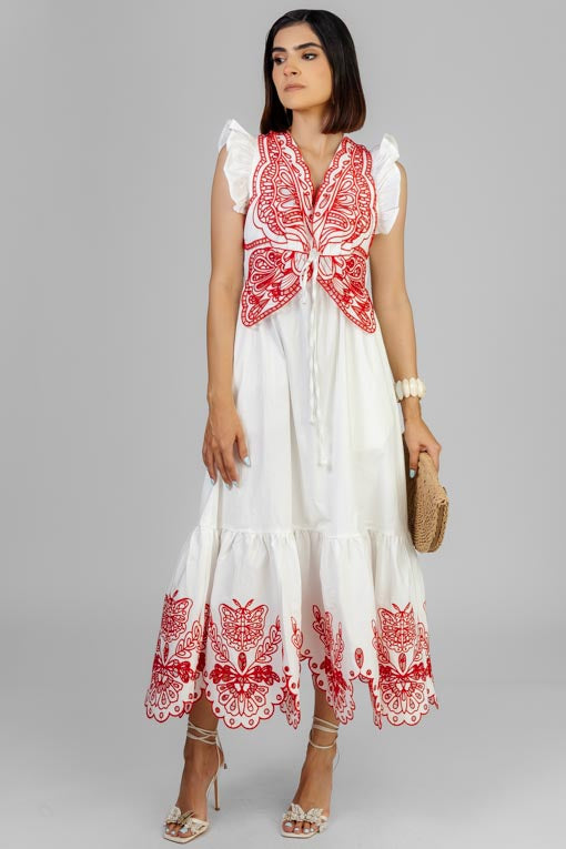 VESTIDO RED ROMANCE