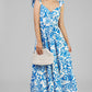 VESTIDO FIGURAS AZUL REY