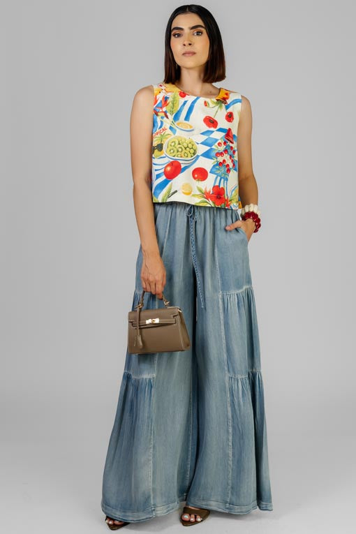 BLUSA POP GARDEN