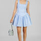 VESTIDO FALDON RAYAS