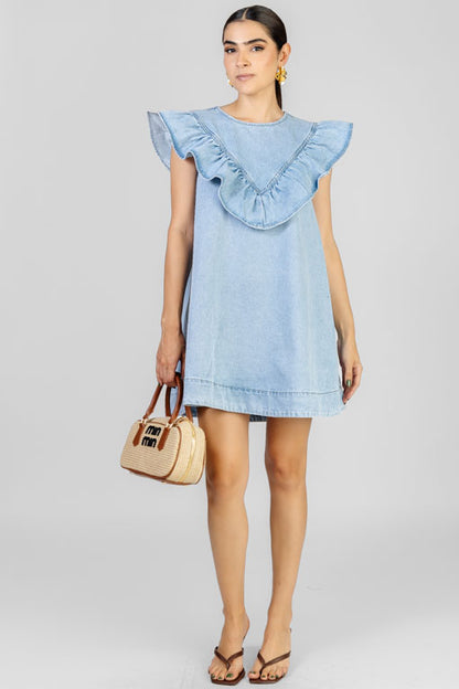 VESTIDO OLAN MEZCLILLA