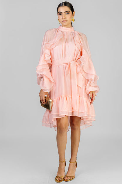 VESTIDO ORGANZA OLANES