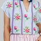 BLUSA ROSA STRIPE