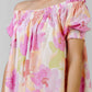 VESTIDO ROSA FLORAL