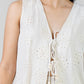 CONJUNTO BLUSA LAZOS LINO